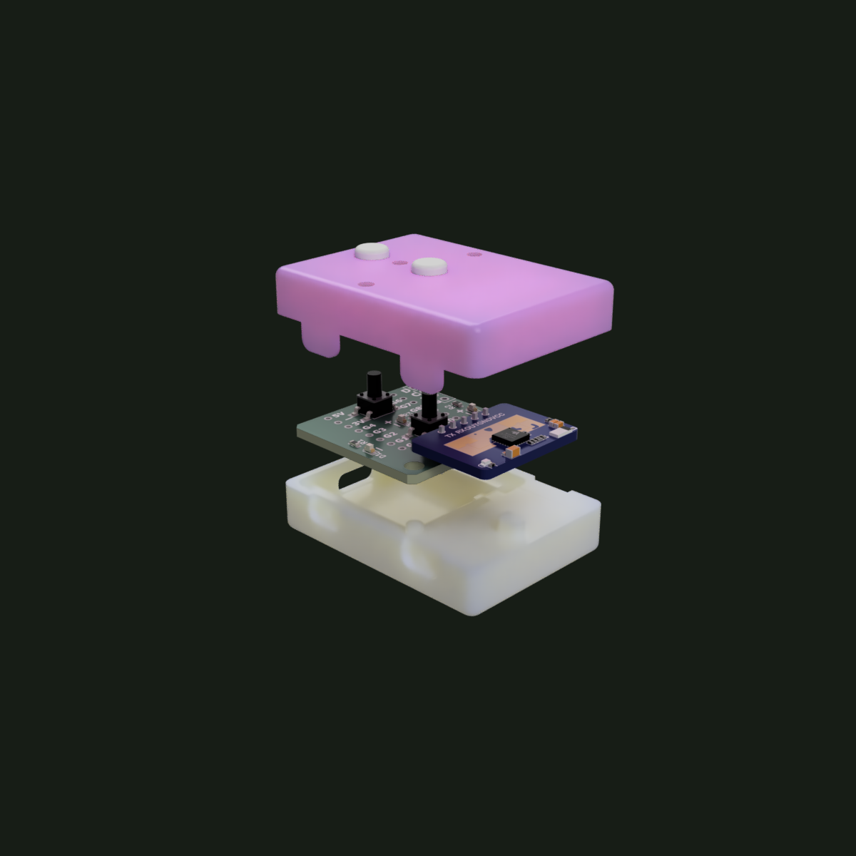 Exploded Scoopy Node with mmWave presence