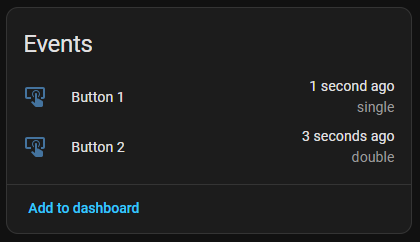 Scoopy button events in Home Assistant